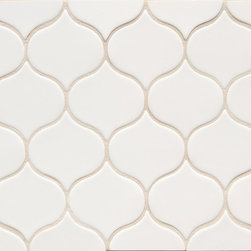 6th Avenue Julia Mosiac in White Matte - Tile