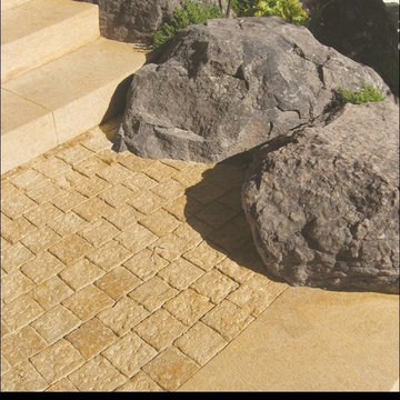 Garden Elements - Rocks & Stairway