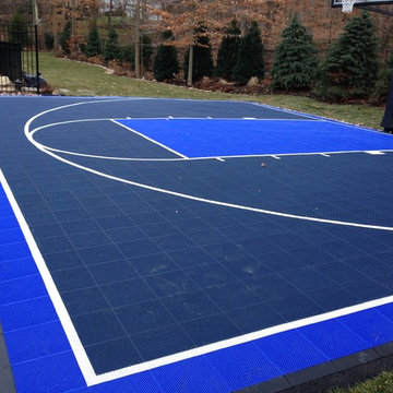 Backyard Basketball Court