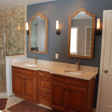 Updated Master bathroom