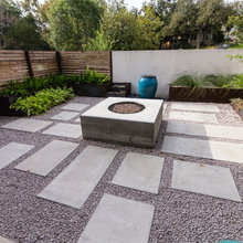 Front outdoor seating area