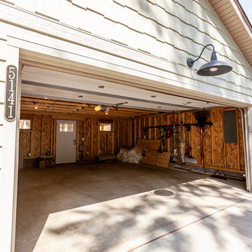 Project 3427-1 Outdoor Kitchen Pavilion + Covered Walkway + Garage + Landscaping