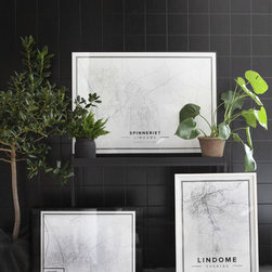 Map poster of Lindome - Prints & affischer