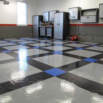 RACEDECK Garage Flooring - Patented Tuffshield style in Home Garage