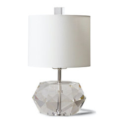 Faceted Crystal Accent Lamp - Desk Lamps
