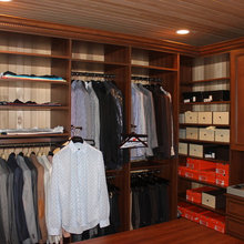 Wooden Closet Shelving