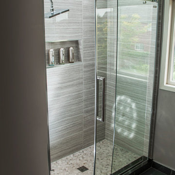 Modern Guest Washroom Upgrade - Shower