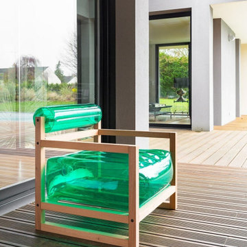 Clear Acrylic Accent Chairs