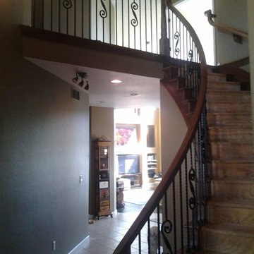 Walnut Stair Case