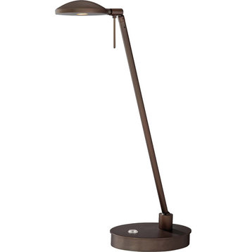 George Kovacs P4336-647 LED Copper Bronze Patina Jelly Bean Desk Lamp