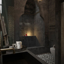Moroccan Style Bathroom