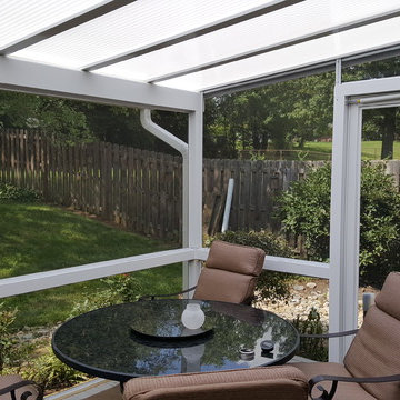 Cincinnati, OH, Lumon Patio Cover Project -- how light changes everything!