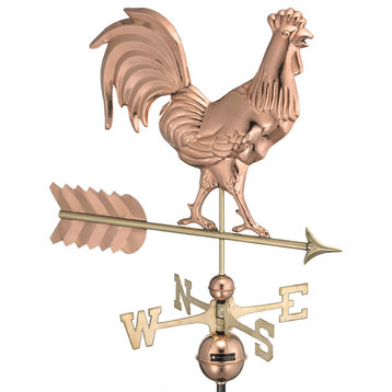 Smithsonian Rooster Weathervane, Pure Copper