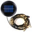 Solar Light, Warm White, for 5-Rib 9' Umbrella, 25 Led