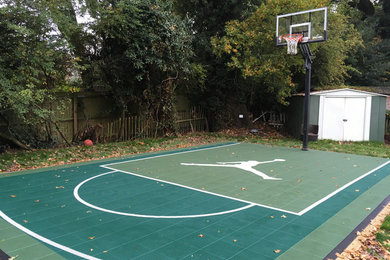 Compact FiBA Basketball Half court 8.5m x 6m