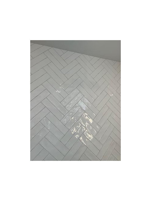 Grout Line Patterns Need advice on grout color to help my disappearing herringbone pattern ...