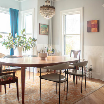 Modern Aesthetic for an 1890 New Jersey Victorian Home