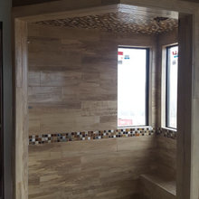 Custom tile bathrooms