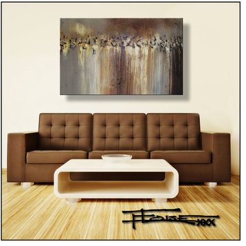 Modern Abstract Limited Edition Giclee "On the Edge" by ELOISExxx