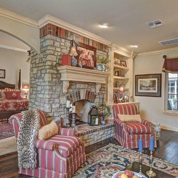 Master Suite with Two-Way Fireplace