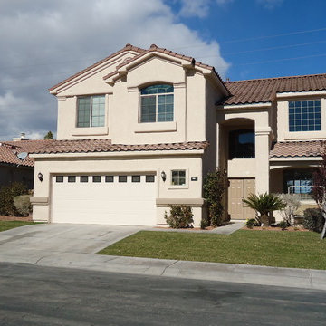Fire damaged Home Restoration Las Vegas - Before & Afters