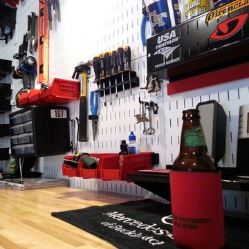 Build Your Garage Pegboard Sanctuary with Wall Control Pegboard