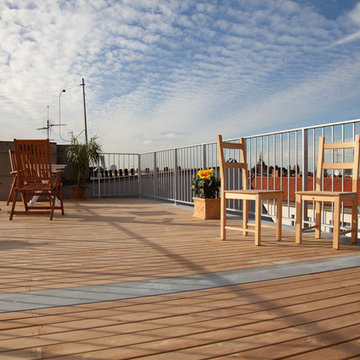 Holz-Verandas und -Terrassen