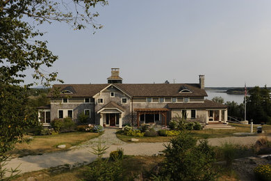 Home design - coastal home design idea in Boston