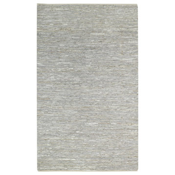 Capel Zions View Silver Grey 3229_300 Flat Woven Rugs - 7' X 9' Rectangle