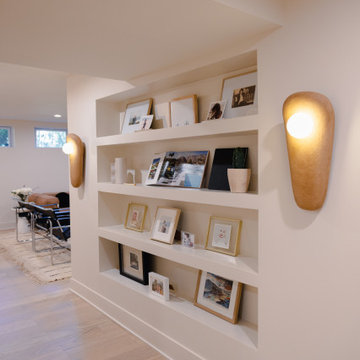 Contemporary Kansas City Basement Finish