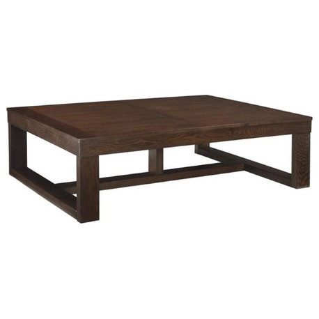 Signature Design by Ashley Watson Coffee Table in Dark Brown