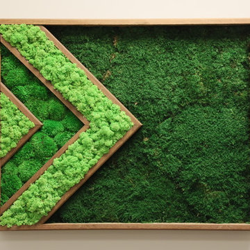 Green Sign and Wall Garden Project at Elements Flats
