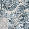 Safavieh Isabella Collection ISA952 Rug, Navy/Ivory, 6'7" Square