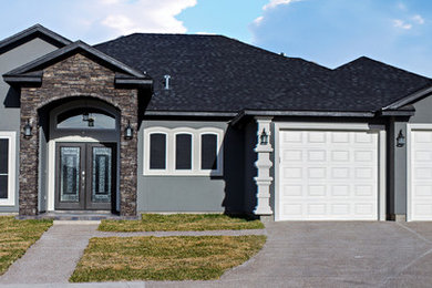 Inspiration for an exterior home remodel in Austin