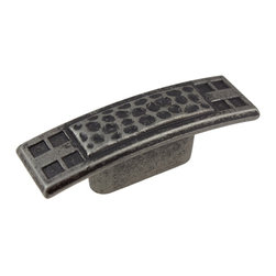 GlideRite Hardware - Mission Cabinet Knob, Weathered Nickel - Cabinet And Drawer Knobs