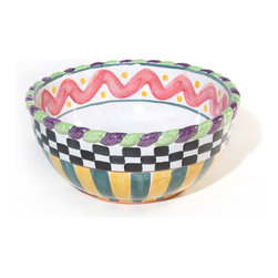 Piccadilly Mixing Bowl - Medium | MacKenzie-Childs - Specialty Cookware