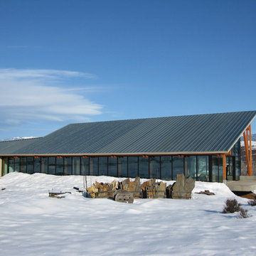 Modern Pool House