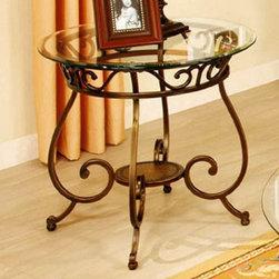 END TABLE 25"x25"x25"H - Side Tables And End Tables