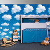 White Clouds Wall Mural