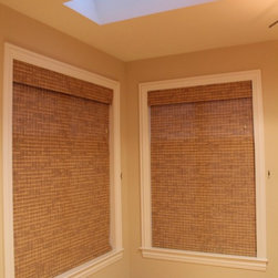 Hunter Douglas Window Fashions - Woven Wood Shades - NW Suburbs - Roman Shades