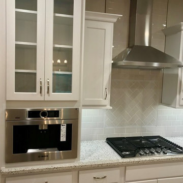 New Construction Kewanee IL MSI Quartz Koch & Dura Supreme Painted Cabinets