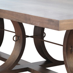 STAIRWELL Dining Table - Base Detail - Dining Tables