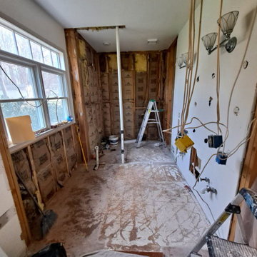 Master Bathroom Remodeled With Stand Alone Tub, Standing Shower, Warrenton VA