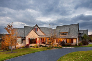 Inspiration for a timeless exterior home remodel in Chicago