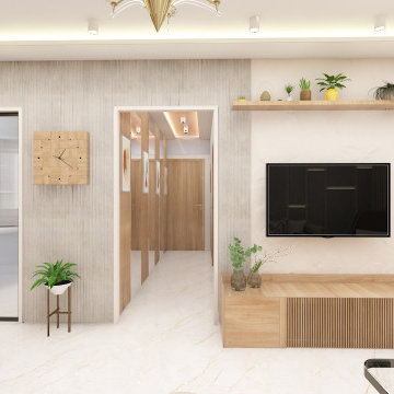 3BHK flat of Mr.Vishal Alhat.