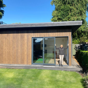 Golf Simulator Garden Room