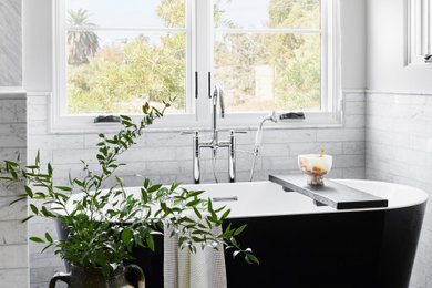 Bathroom - mediterranean bathroom idea in Los Angeles