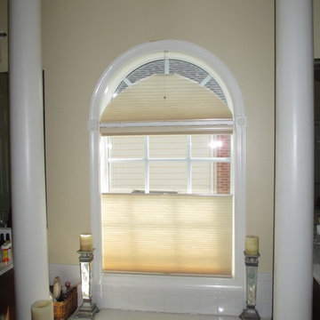 Custom Shaped Honeycomb Shades