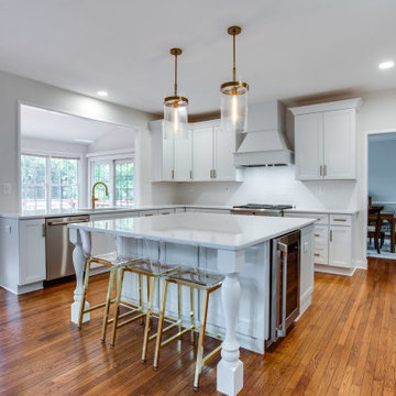 White Kitchen Design & Remodel Vienna, VA