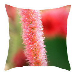 BACK to BASICS - Tropical Flower I Pillow Cover, 18x18 - Decorative Pillows